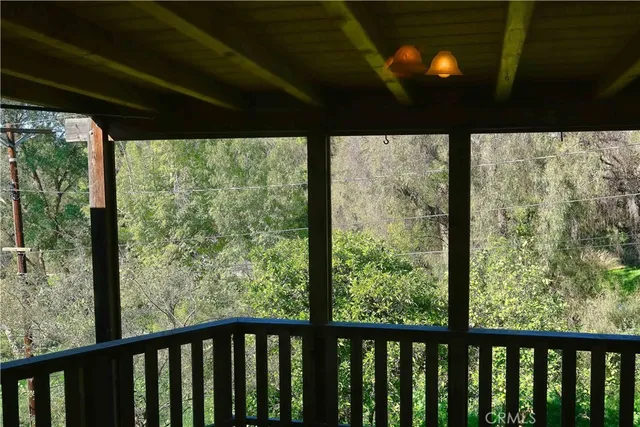 a view of a from a window