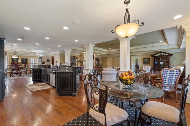 a view of a house with a swimming pool
