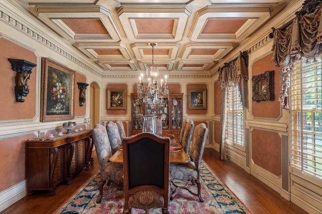a living room with fireplace furniture