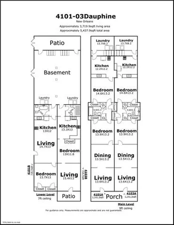$689,000 | 4101-03 Dauphine Street, New Orleans, LA 70117