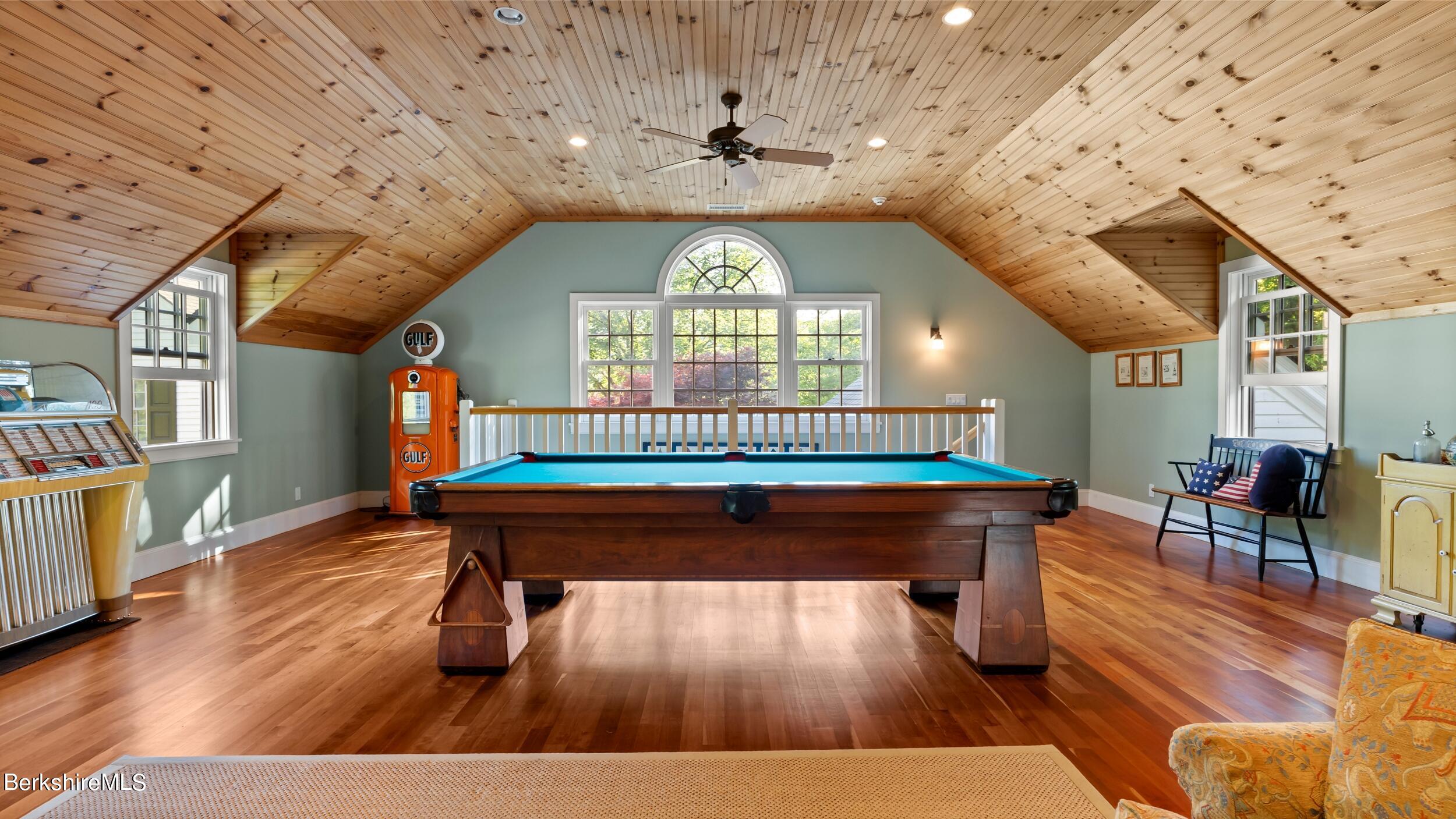 37 Main Road Tyringham, MA 01238 - Photo 45 of 56 Rec/billiards room, carriage house