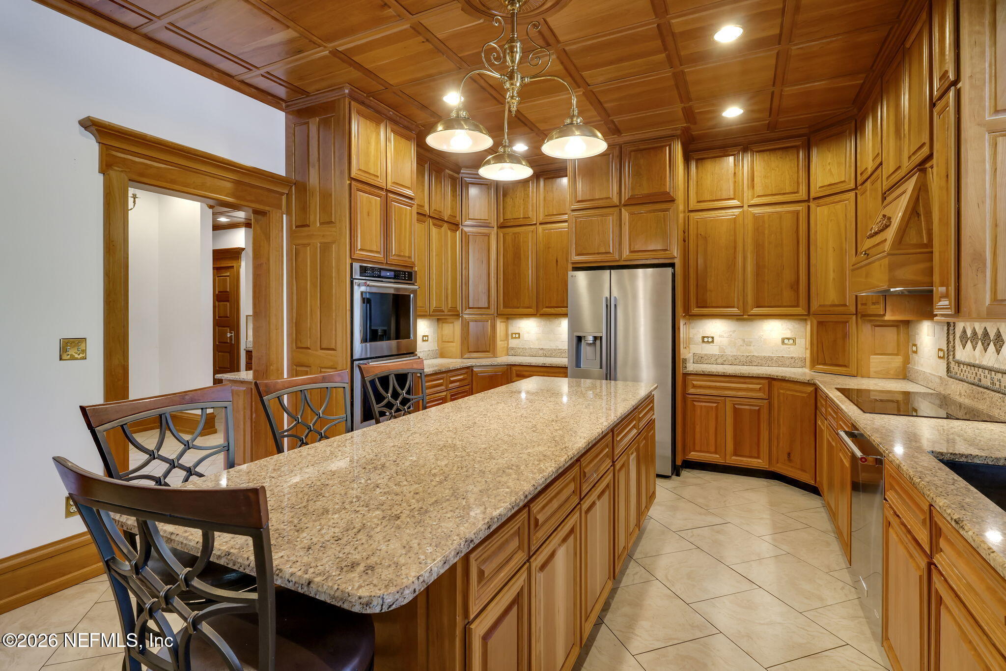 2160 Oak Street Jacksonville, FL 32204 - Photo 20 of 143 a kitchen with stainless steel appliances granite countertop a sink and cabinets