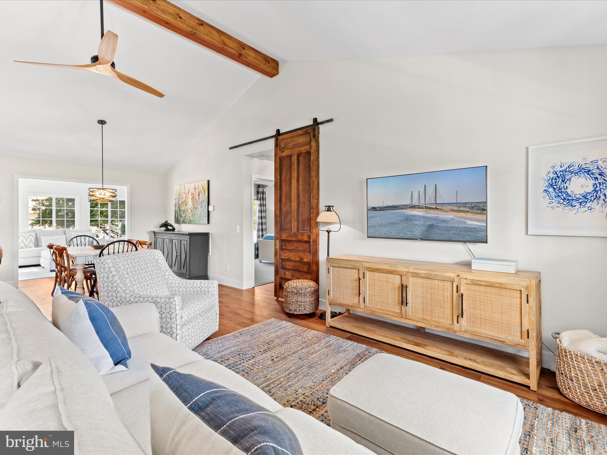 30991 Oak Leaf Drive Lewes, DE 19958 - Photo 8 of 46 Living Room - Exposed Beams