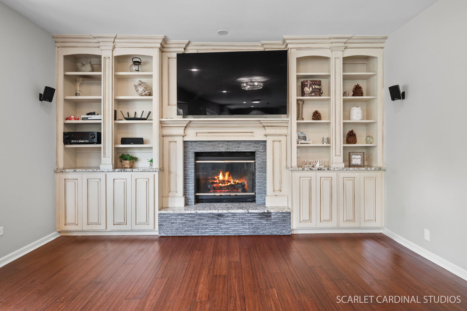 12N619 Jackson Drive Elgin, IL 60124 - Photo 17 of 50 a view of a livingroom with furniture and a fireplace