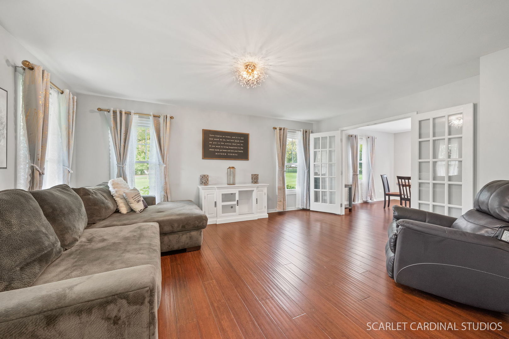12N619 Jackson Drive Elgin, IL 60124 - Photo 8 of 50 a living room with furniture and a wooden floor