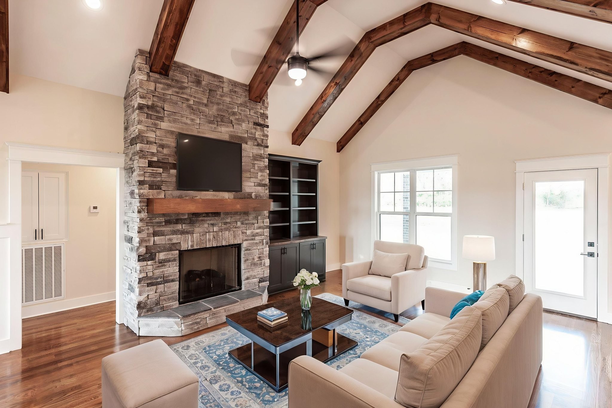 1060 Millbrook Way Gallatin, TN 37066 - Photo 16 of 79 a living room with furniture and a fireplace