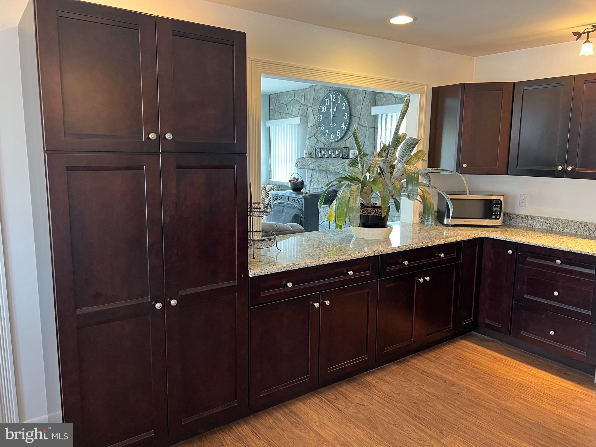 238 Montclair Road South Barnegat, NJ 08005 - Photo 6 of 19 Pantry and Kitchen View-Through