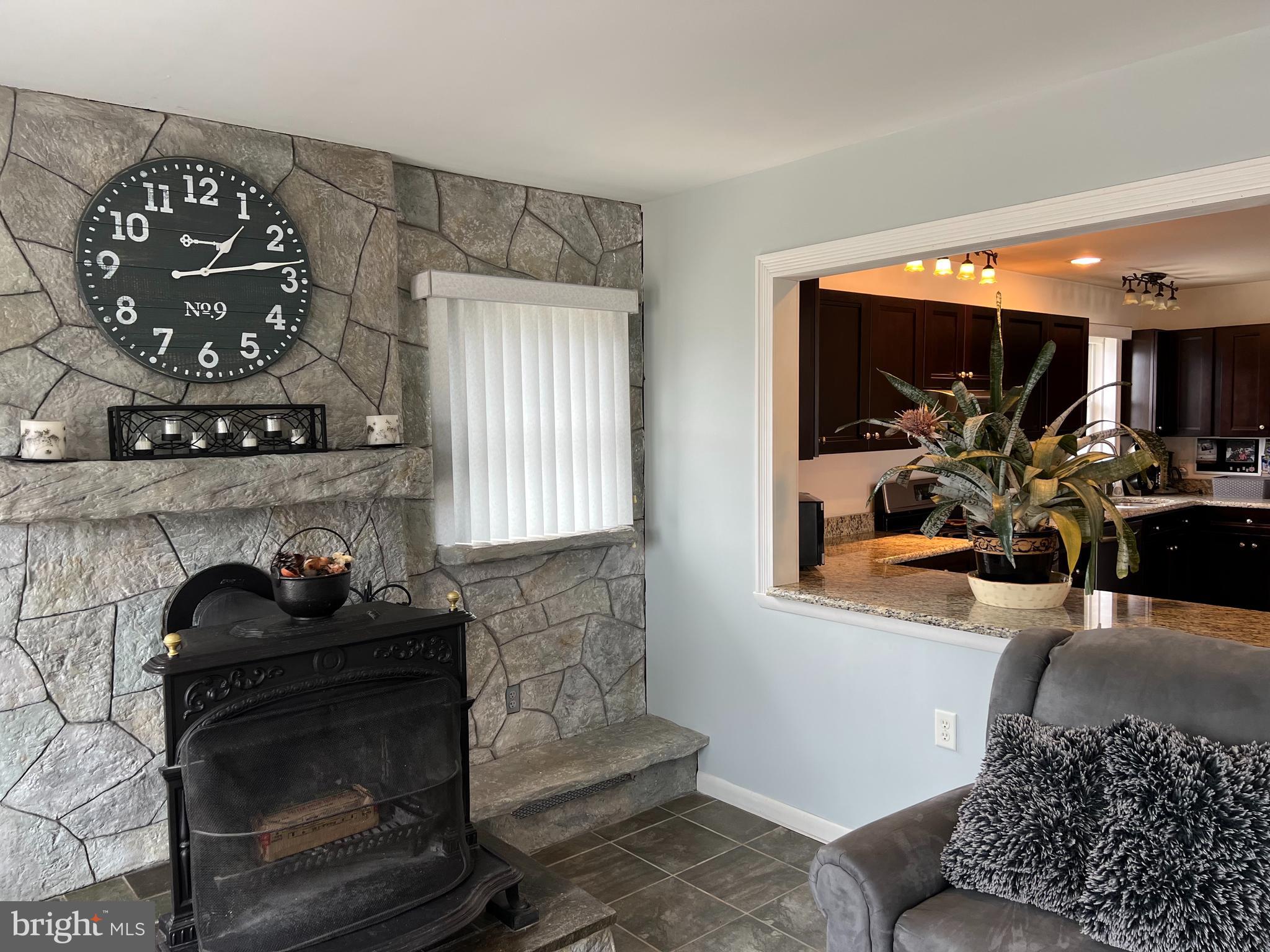 238 Montclair Road South Barnegat, NJ 08005 - Photo 7 of 19 Living Room and Kitchen View-Through