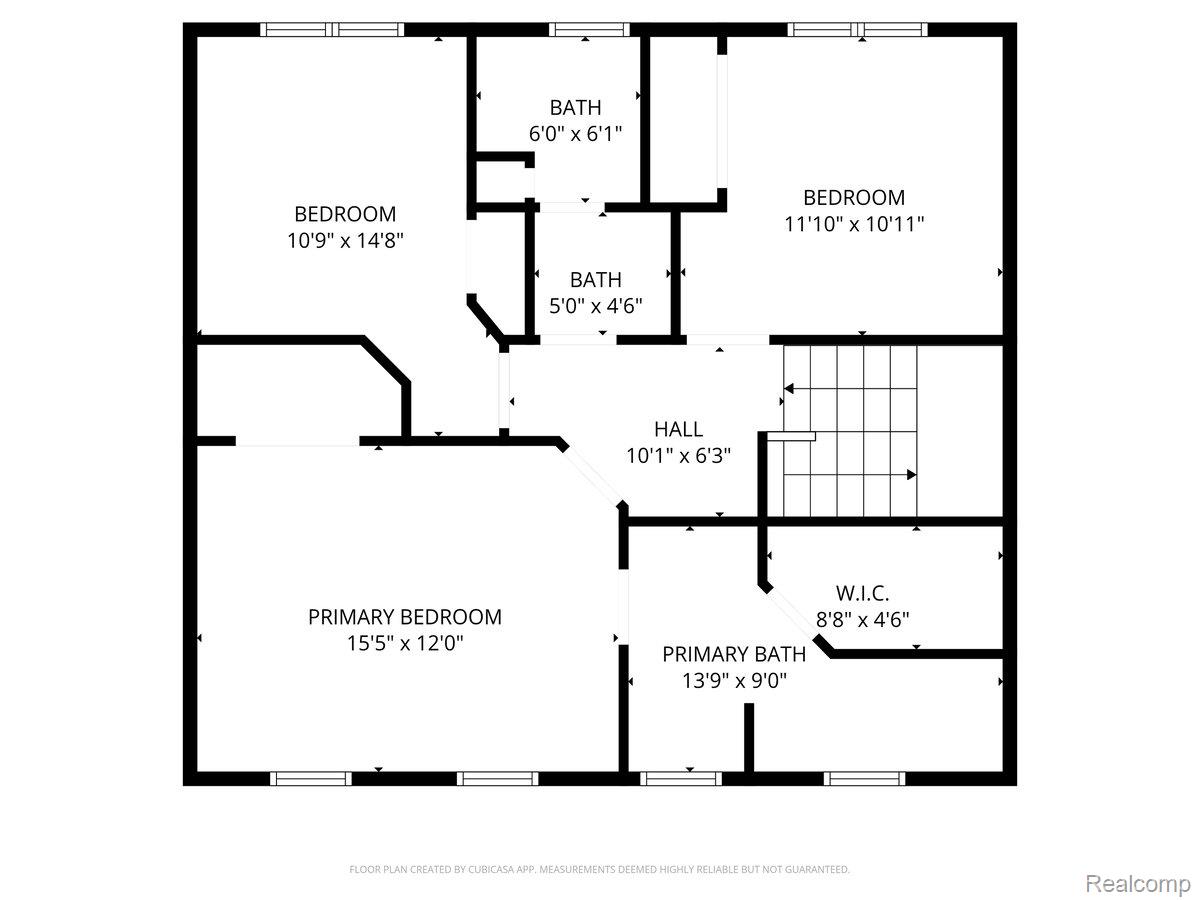 2381 Burke Road Fowlerville, MI 48836 - Photo 30 of 31 Second Floor plan
