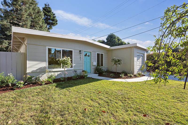 741 Emily Drive Mountain View, CA 94043 - Photo 3 of 30 a front view of a house with a yard