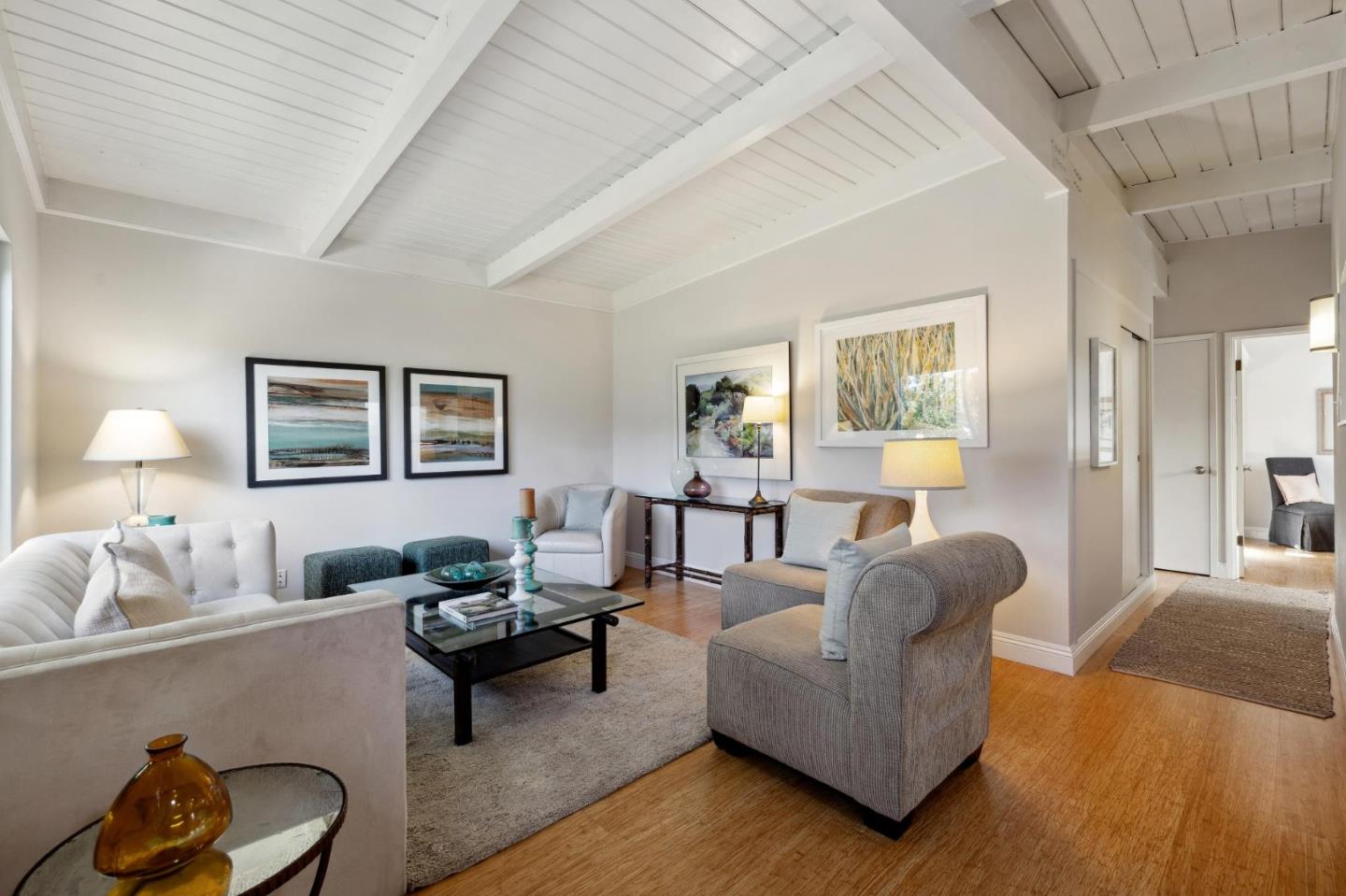 741 Emily Drive Mountain View, CA 94043 - Photo 7 of 30 a living room with furniture and a wooden floor