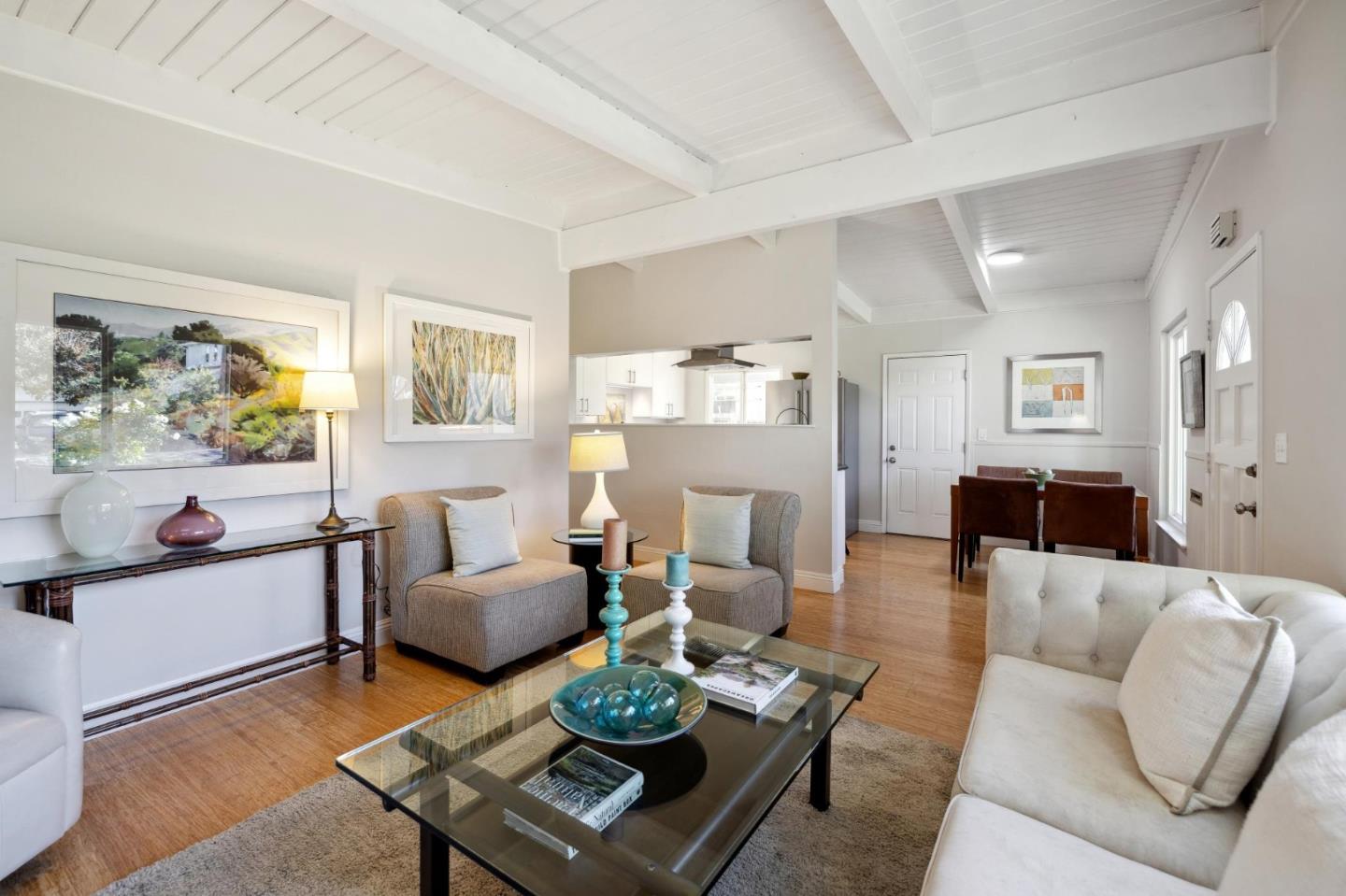 741 Emily Drive Mountain View, CA 94043 - Photo 8 of 30 a living room with furniture and a painting on the wall