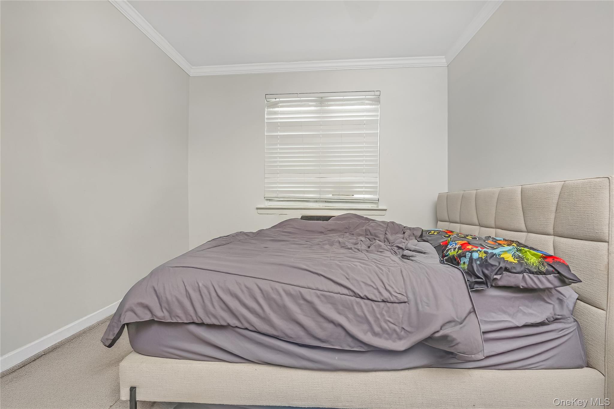 71-59 58th Road Queens, NY 11378 - Photo 17 of 34 a bedroom with a bed and a window