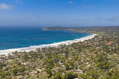 a view of an ocean