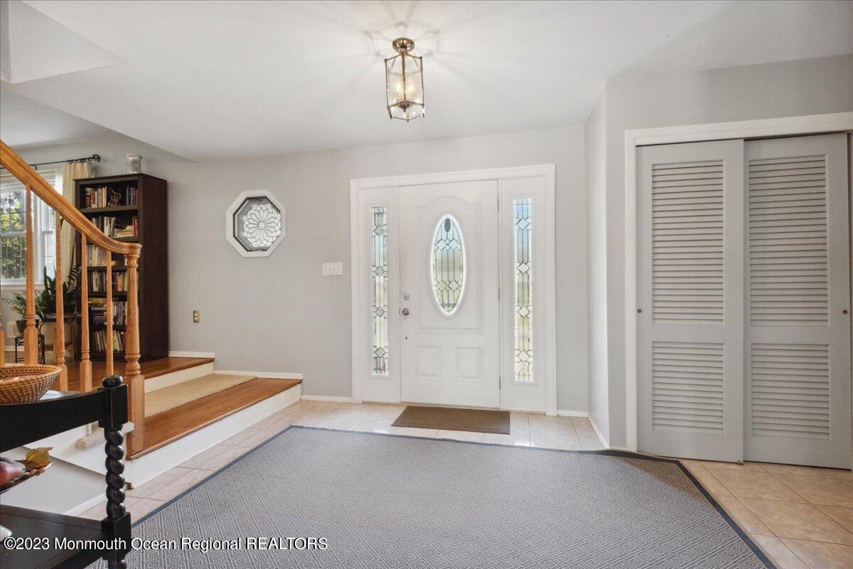 136 Lancaster Road Freehold, NJ 07728 - Photo 4 of 44 workspace with wooden floor and window