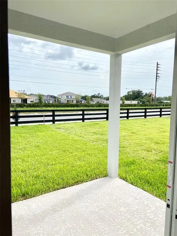 a view of an ocean from a big room