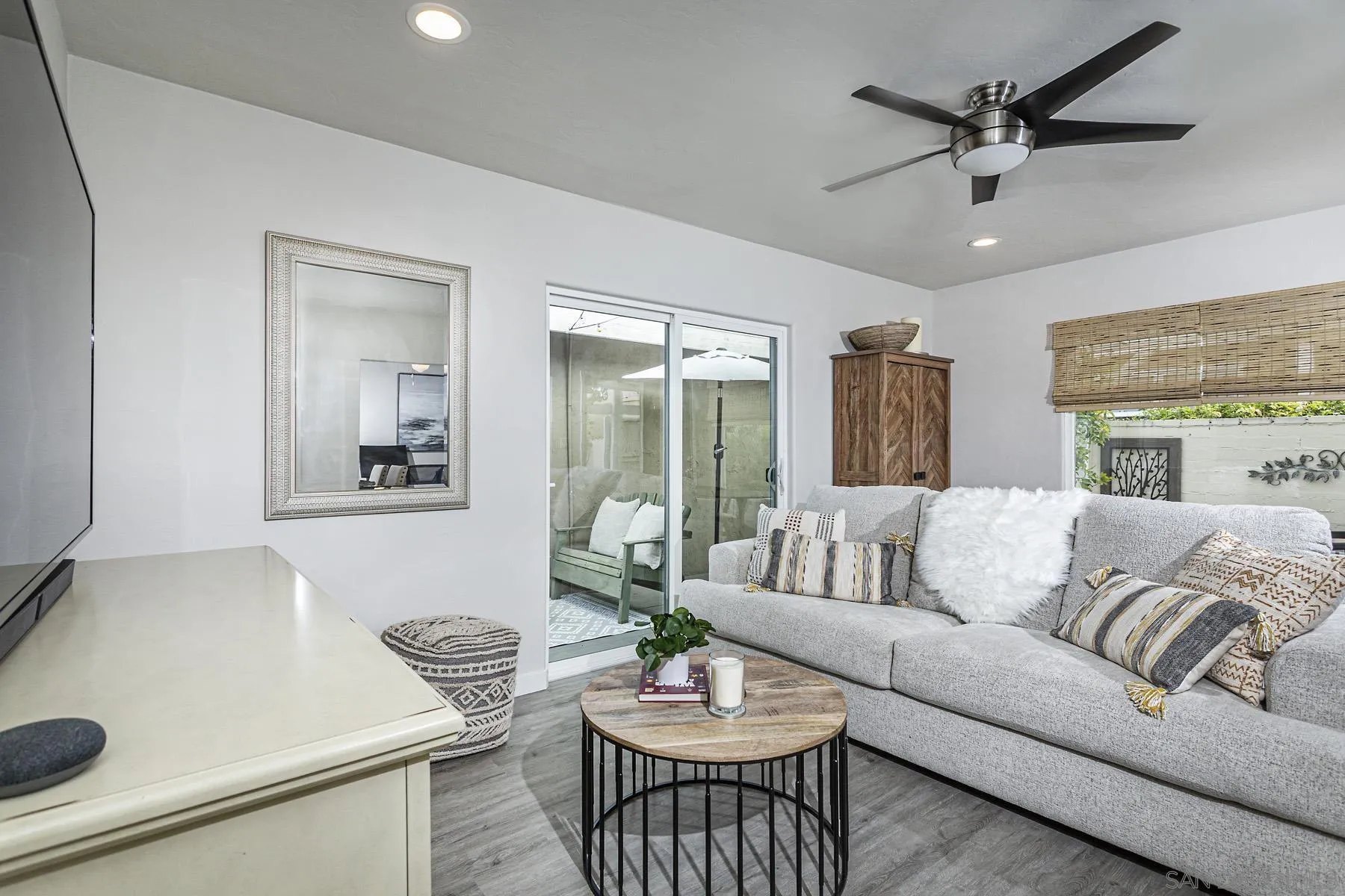 804 Vanderbilt Place San Diego, CA 92103 - Photo 10 of 18 a living room with furniture and a large window