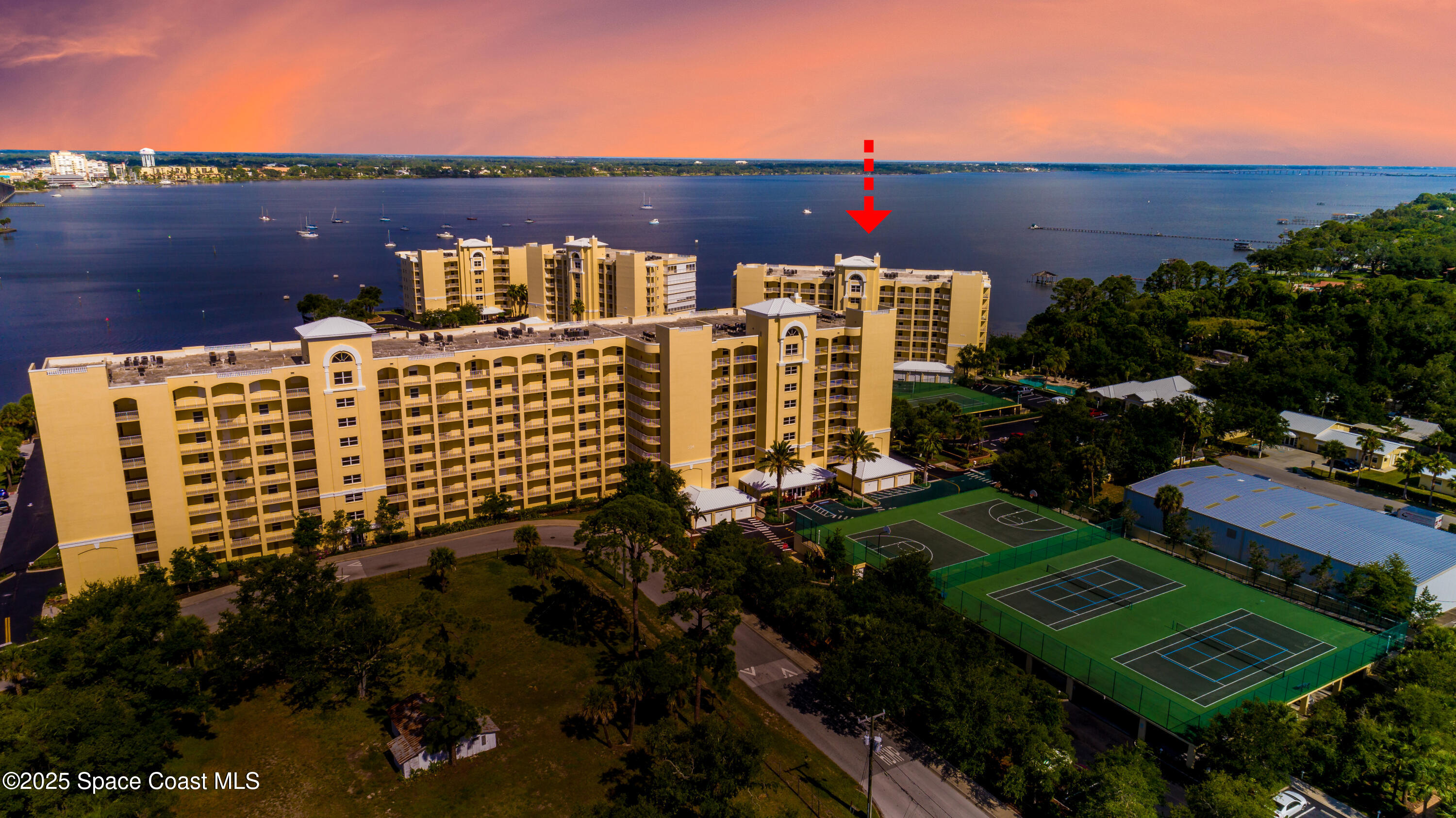480 Sail Lane, Unit 703 Merritt Island, FL 32953 - Photo 41 of 41 a view of a city with tall buildings