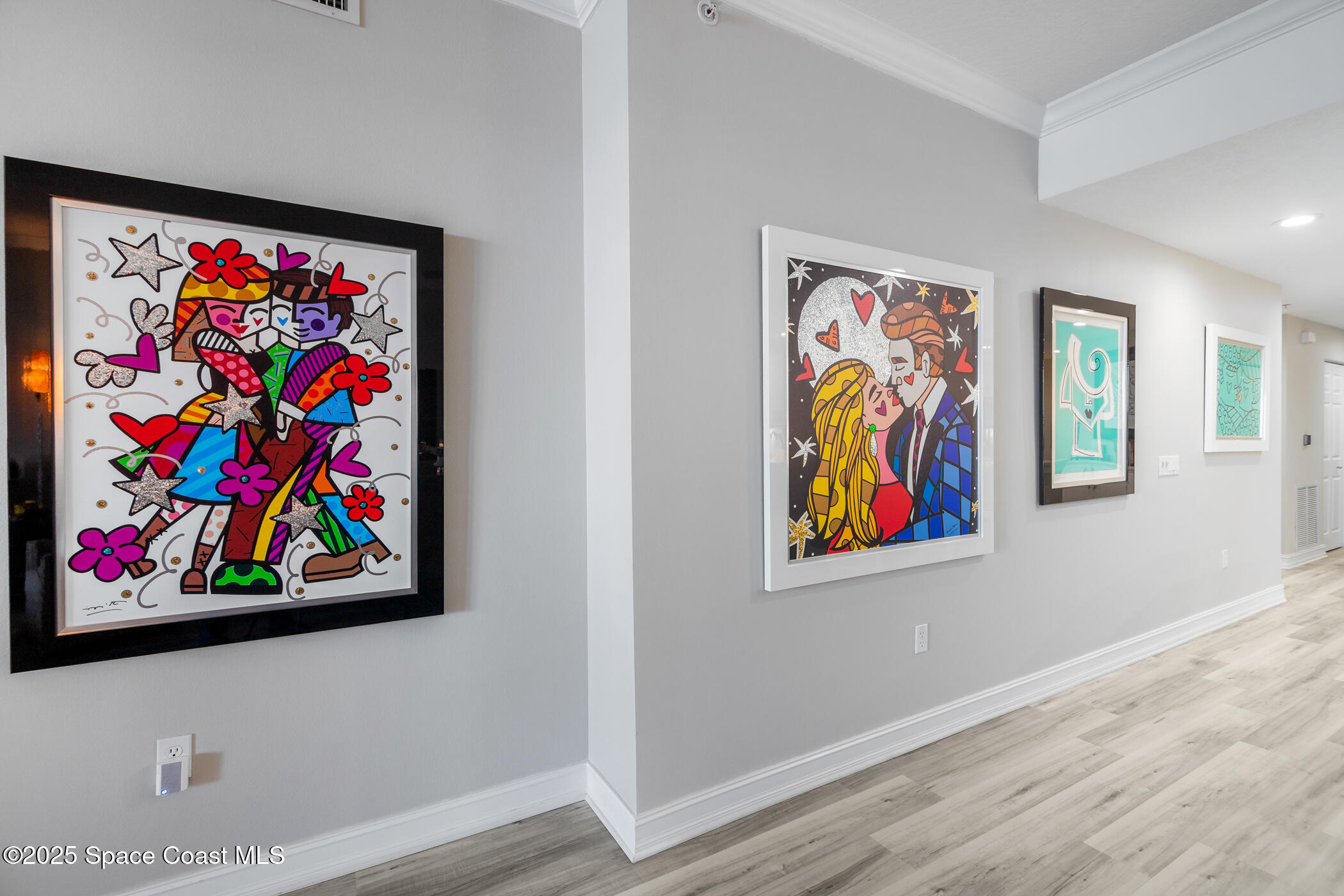 480 Sail Lane, Unit 703 Merritt Island, FL 32953 - Photo 10 of 41 a painting on the wall with a painting on the wall