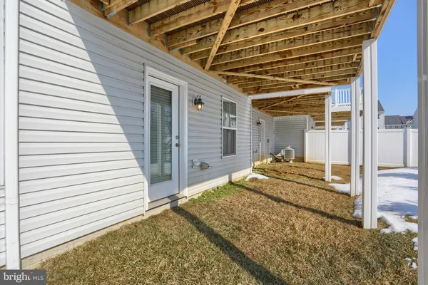 a view of a porch