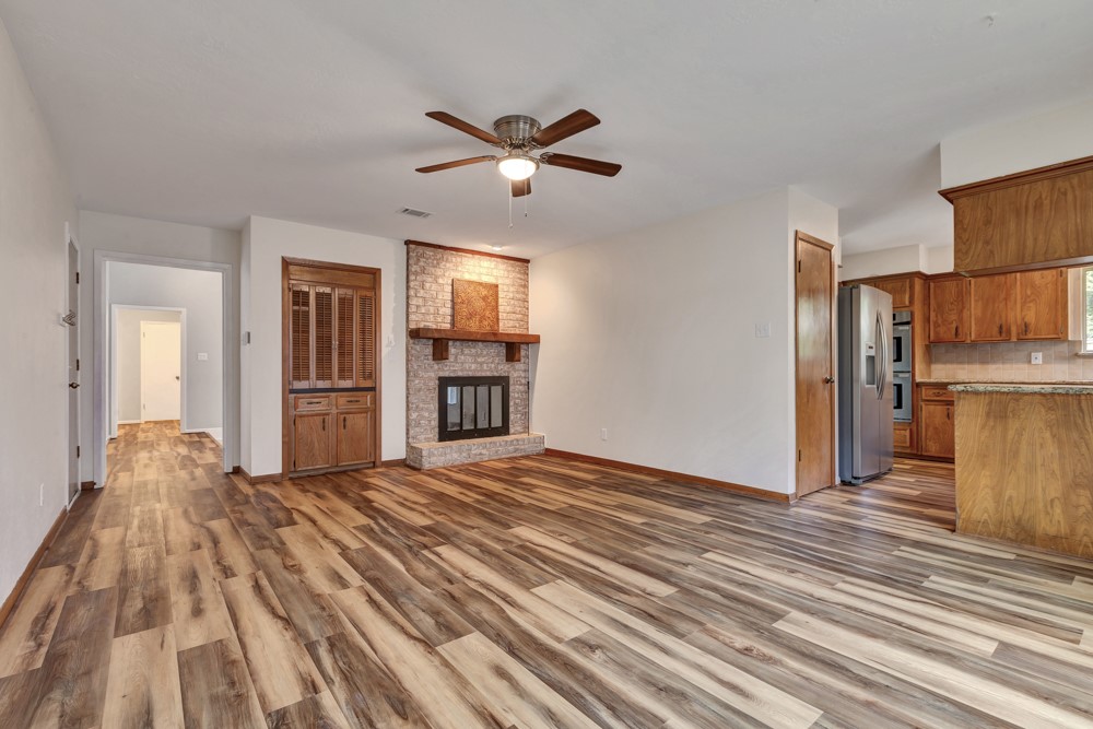 17 Wishbonebush Road Spring, TX 77380 - Photo 30 of 36 a view of empty room with wooden floor and window