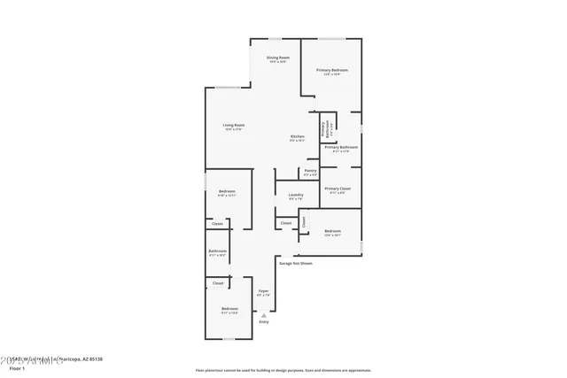 $335,000 | 35455 West Cartegna Lane, Maricopa, AZ 85138