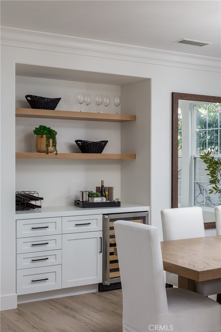 308 Via Los Tilos San Clemente, CA 92673 - Photo 14 of 43 a kitchen with stainless steel appliances a cabinets and wooden floor