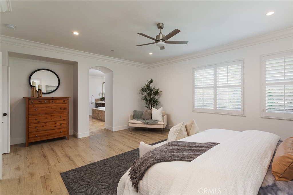 308 Via Los Tilos San Clemente, CA 92673 - Photo 21 of 43 a bedroom with a bed and a dresser