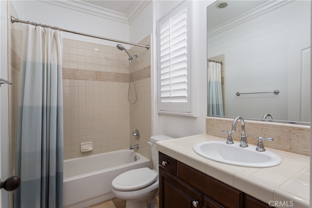 308 Via Los Tilos San Clemente, CA 92673 - Photo 26 of 43 a bathroom with a sink toilet and shower