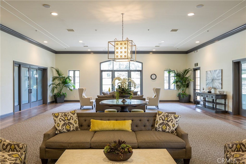 308 Via Los Tilos San Clemente, CA 92673 - Photo 39 of 43 a living room with furniture chandelier and a large window