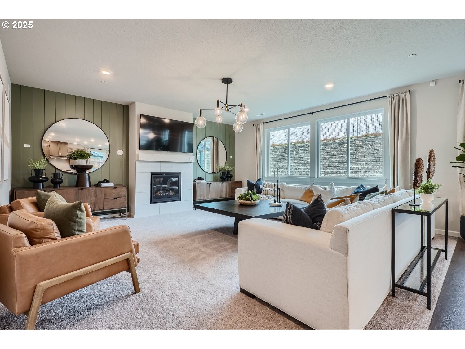 2600 South 6th Way Ridgefield, WA 98642 - Photo 9 of 33 a living room with fireplace furniture and a large window