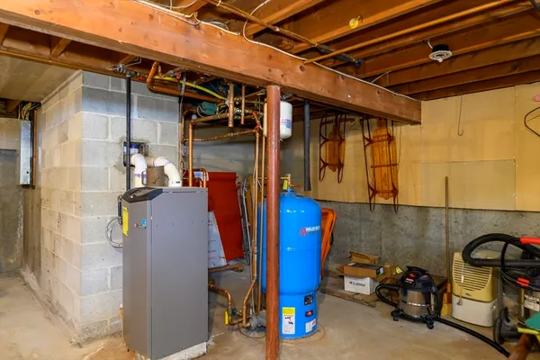 a view of storage and utility room