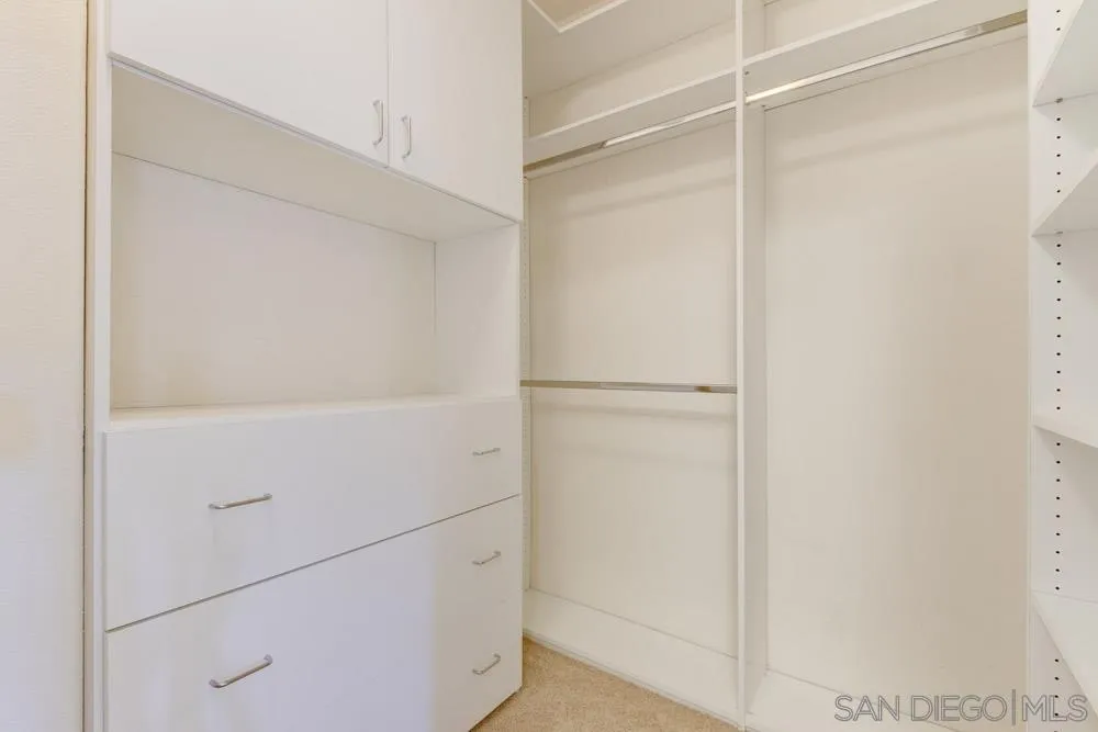 11650 Miro Circle San Diego, CA 92131 - Photo 18 of 28 a view of an empty walk in closet