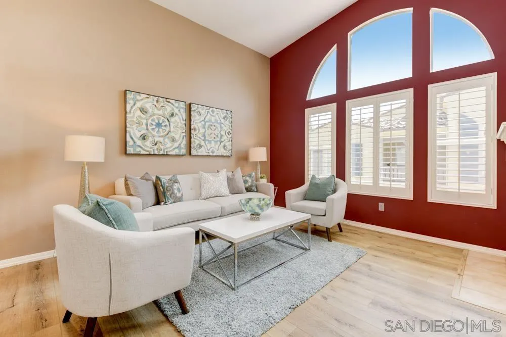 11650 Miro Circle San Diego, CA 92131 - Photo 5 of 28 a living room with furniture and large window