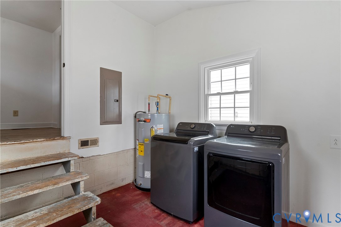 15141 Brown Pleasants Road Montpelier, VA 23192 - Photo 30 of 46 Washroom with electric panel, electric water heate