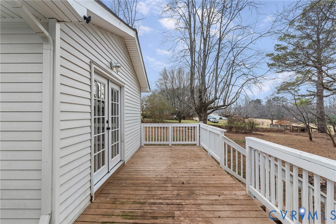 15141 Brown Pleasants Road Montpelier, VA 23192 - Photo 43 of 46 Deck with new french doors