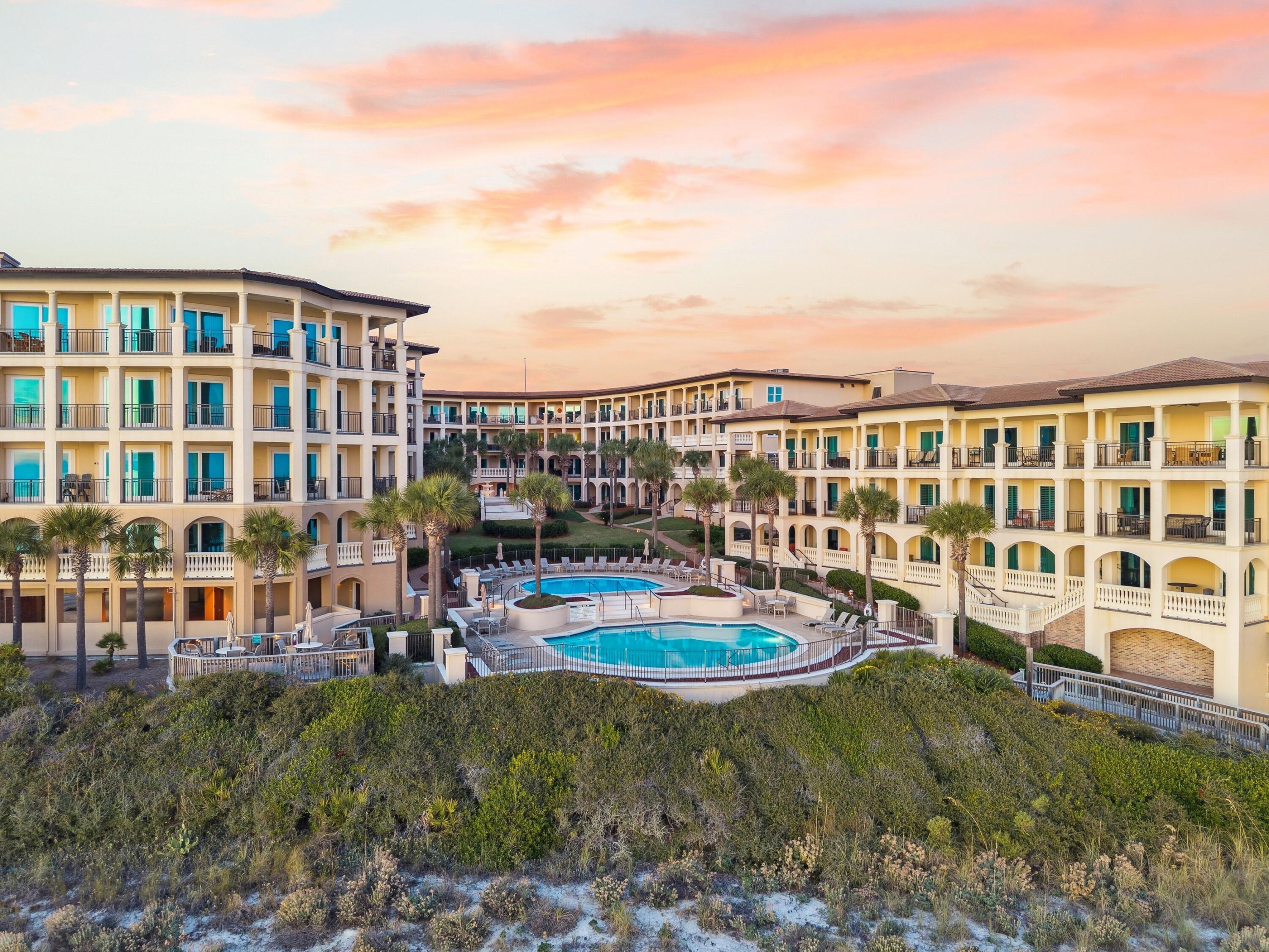 56 Blue Mountain Road, Unit B304 Santa Rosa Beach, FL 32459 - Photo 10 of 47 a view of a swimming pool with outdoor seating