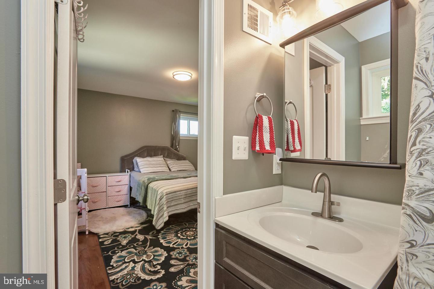 1007 Venice Drive Silver Spring, MD 20904 - Photo 20 of 39 a bathroom with a sink and a mirror
