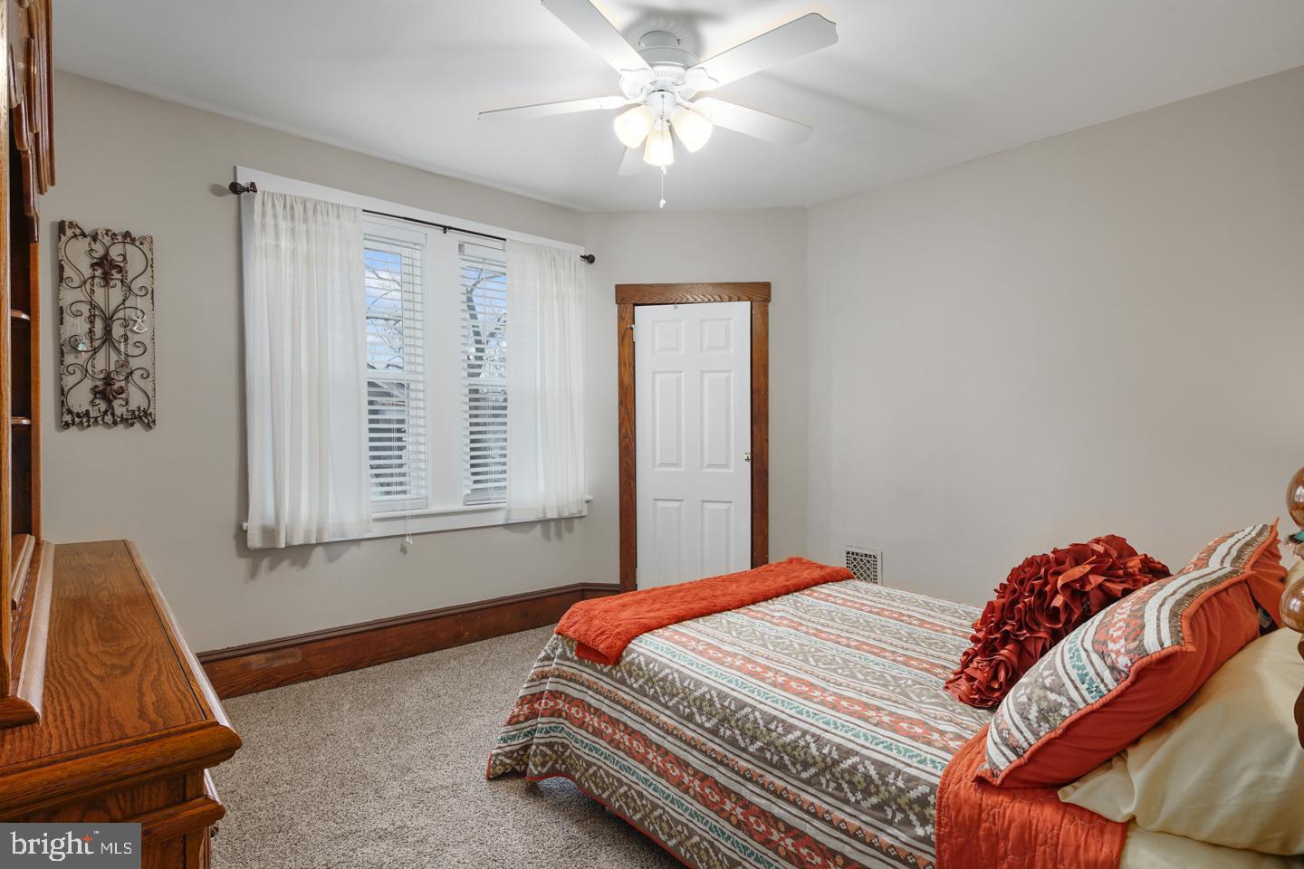 158 Lafayette Road Audubon, NJ 08106 - Photo 18 of 30 Bedroom #2 new carpet & ceiling fan.