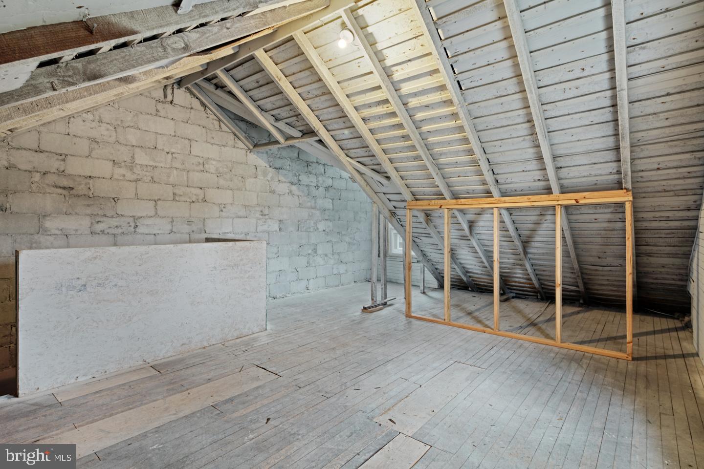 158 Lafayette Road Audubon, NJ 08106 - Photo 24 of 30 Unfinished attic - access thru hallway stairs.