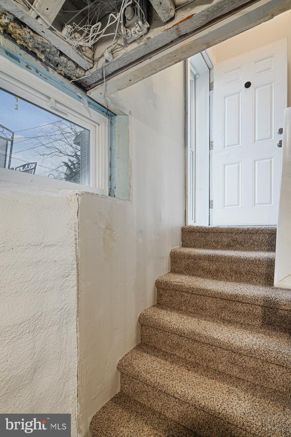 158 Lafayette Road Audubon, NJ 08106 - Photo 27 of 30 Stairs lead to back door & kitchen.