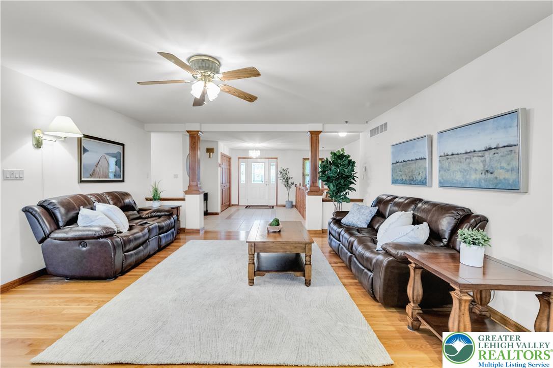 461 East Beil Avenue Nazareth, PA 18064 - Photo 11 of 64 a living room with furniture and a flat screen tv