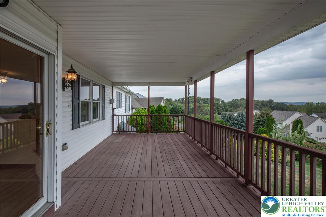 461 East Beil Avenue Nazareth, PA 18064 - Photo 52 of 64 a view of a balcony with wooden floor
