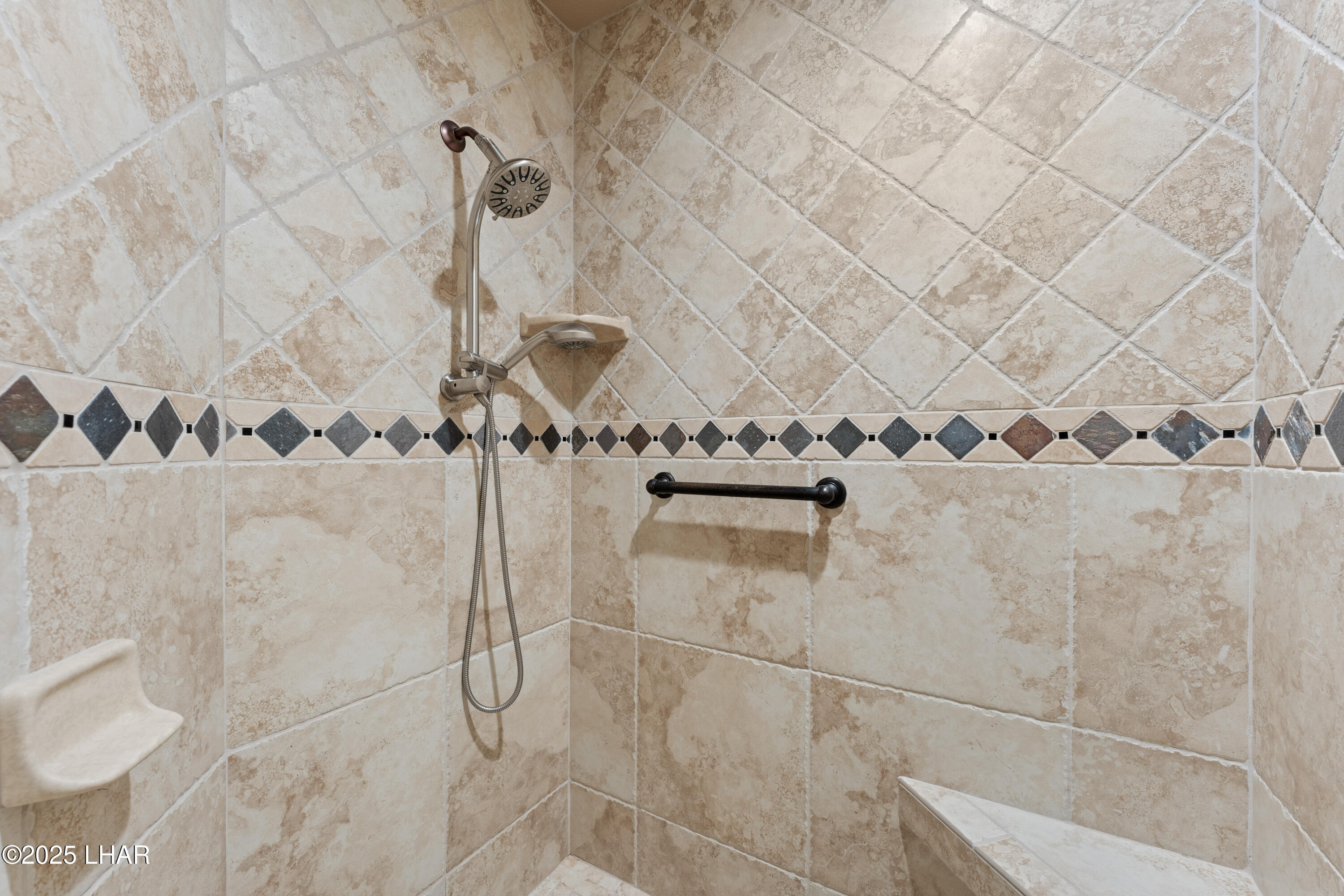 433 London Bridge Road, Unit B202 Lake Havasu City, AZ 86403 - Photo 31 of 63 Very Spacious Shower for Two