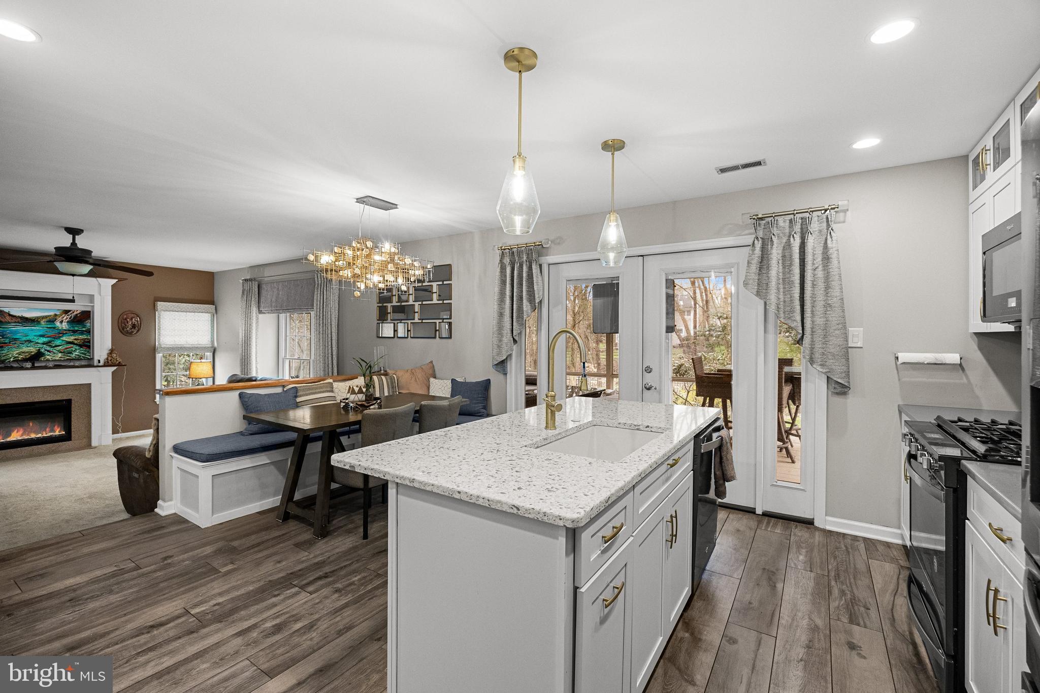 4 Mill Run Court Medford, NJ 08055 - Photo 13 of 53 a kitchen with sink stove and refrigerator