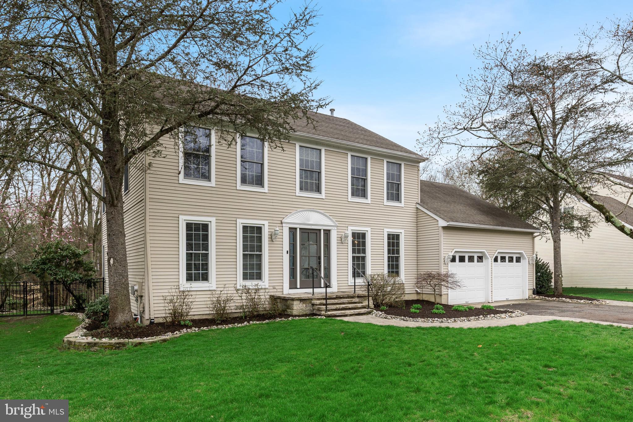 4 Mill Run Court Medford, NJ 08055 - Photo 2 of 53 a view of a house with a yard patio and a garden