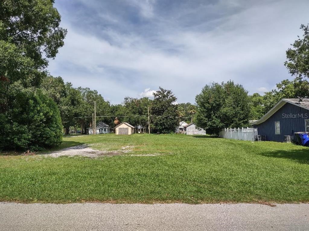 Oregon Ave Street St. Cloud, FL 34769 - Photo 1 of 1 a backyard of a house with lots of green space and fountain