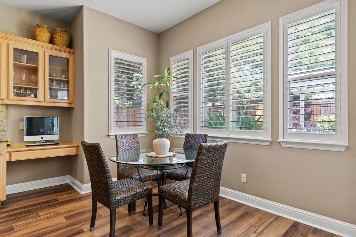 2434 Lakeside Circle Livermore, CA 94550 - Photo 14 of 35 a view of a dining room with furniture and windows