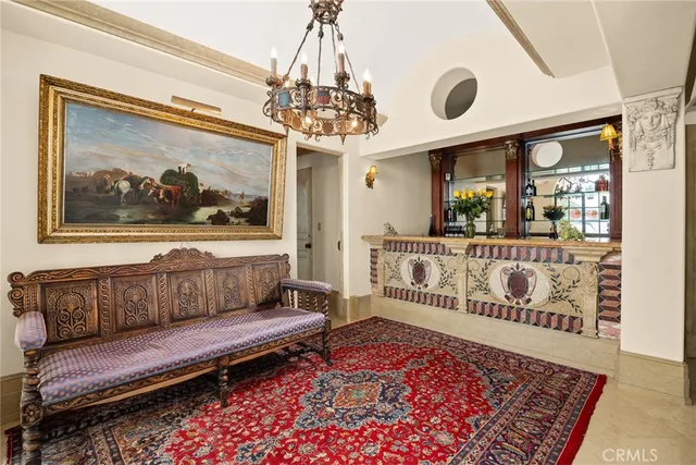 a view of a couch with wooden floor