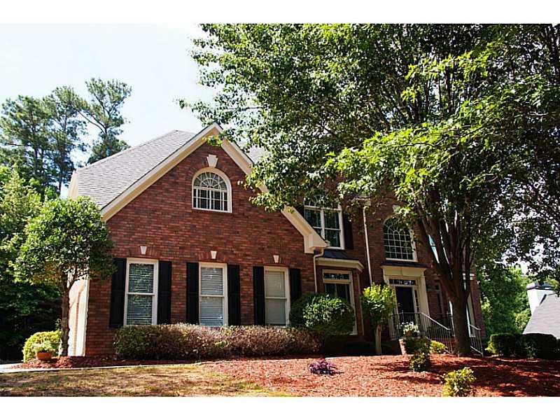 4815 Berkeley Walk Point Duluth, GA 30096 - Photo 1 of 1 Exterior Front. 3 Sides Brick Traditional with a level and private backyard.